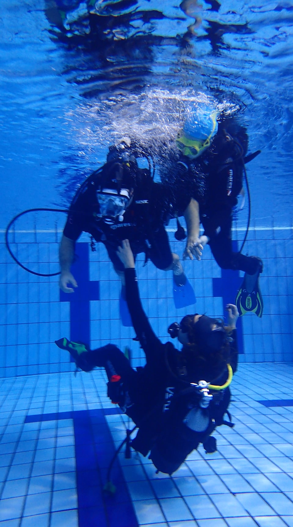 Se retoman las sesiones de buceo adaptado